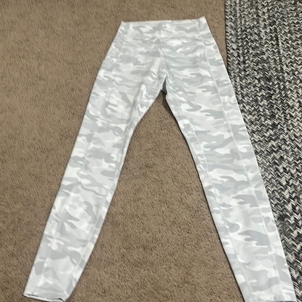 Never worn white camo amazon leggings.